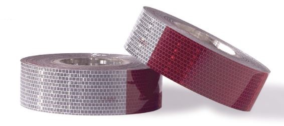 2IN CONSPICUITY TAPE (6IN Red/6IN White)