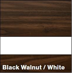 Black Walnut/White LASERMARK .052IN