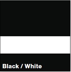 Black/White/Black LASERMAX 1/8IN 3-ply