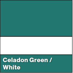 Celadon Green/White LASERMAX 1/16IN