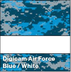 Digicam Air Force Blue/White LASERMAX 1/16IN