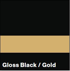 Gloss Black/Gold LASERMAX 1/16IN