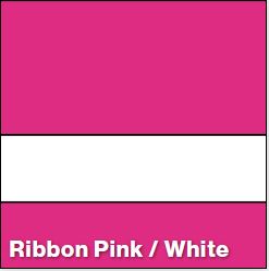 Ribbon Pink/White LASERMAX 1/16IN