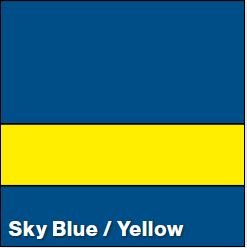 Sky Blue/Yellow LASERMAX 1/16IN