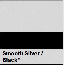 Smooth Silver/Black LASERMAX 1/8IN