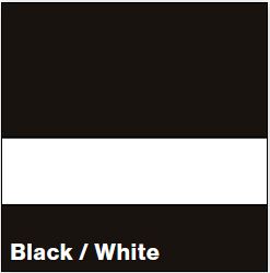 Black/White MATTE 1/16IN