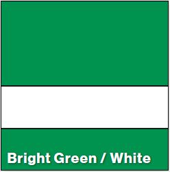 Bright Green/White MATTE 1/32IN