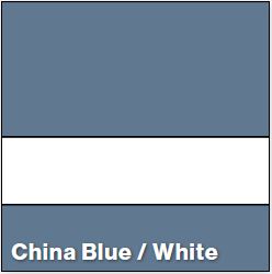 China Blue/White MATTE 1/16IN