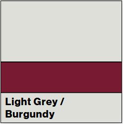 Light Grey/Burgundy MATTE 1/16IN