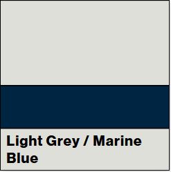 Light Grey/Marine Blue MATTE 1/16IN