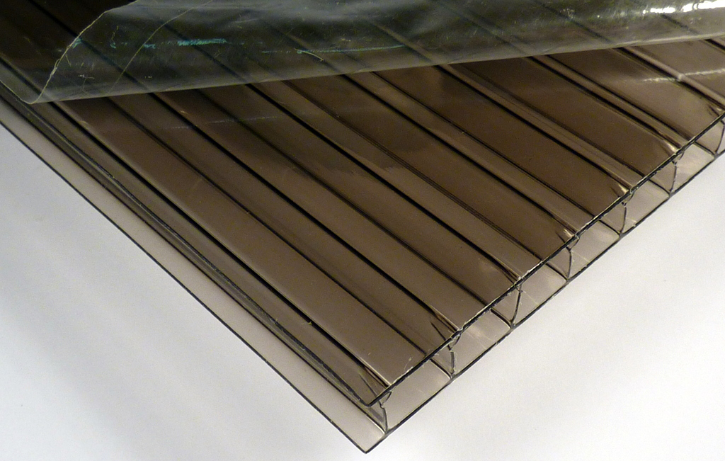 6mm 6x24FT BRONZE POLYCARBONATE TWINWALL