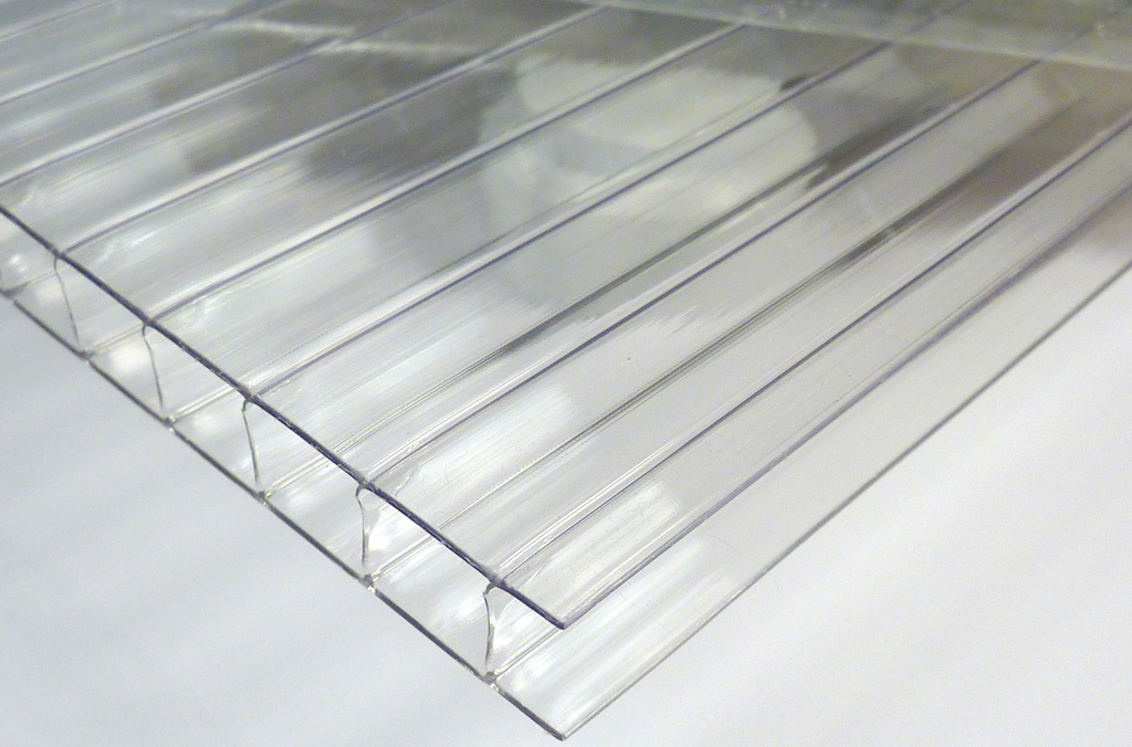 8mm 4x24FT CLEAR POLYCARBONATE TWINWALL