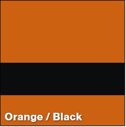 Orange/Black SATIN 1/16IN