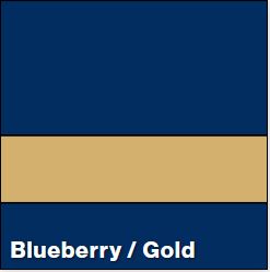 Blueberry/Gold ULTRAMATTES FRONT 1/16IN
