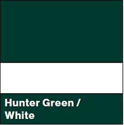 Hunter Green/White ULTRAMATTES FRONT 1/16IN