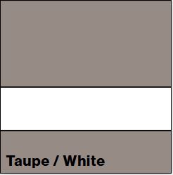 Taupe/White ULTRAMATTES FRONT 1/16IN