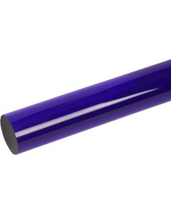 1IN EXT PURPLE ACRYLIC ROD