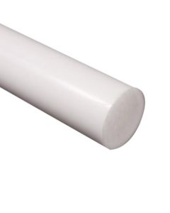 6IN NATURAL ACETAL ROD