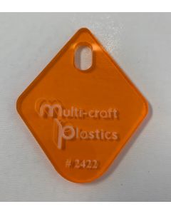 3mm 4x8FT TRANSP. AMBER CAST AC #2422 PM