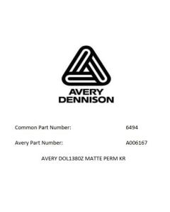 54IN AVERY DOL1380Z MATTE