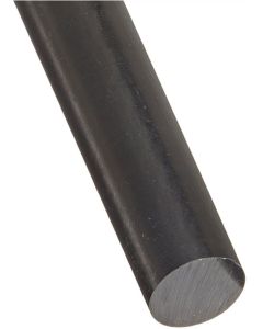 6IN BLACK REPRO UHMW ROD