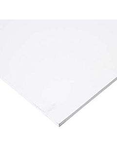 WHITE EXP PVC 13mm 4x8FT