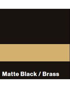 Matte Black/Brass FLEXIBRASS .020IN