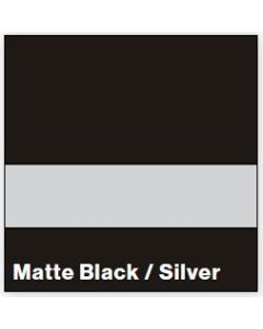 Matte Black/Silver FLEXIBRASS .020IN