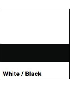 White/Black LACQUER 1/16IN