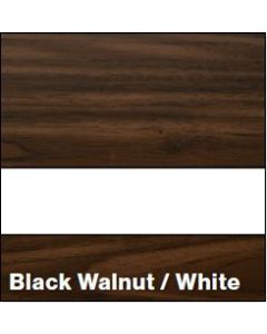 Black Walnut/White LASERMARK .052IN