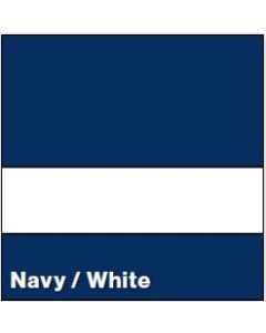 Navy/White LASERMARK .052IN
