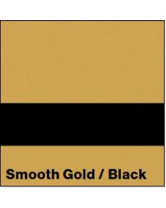 Smooth Gold/Black LASERMARK .052IN