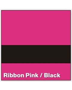 Ribbon Pink/Black LASERMAX 1/16IN