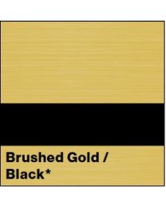 Brushed Gold/Black LASERMAX 1/32IN
