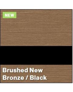 Brushed New Bronze/Black LASERMAX 1/16IN