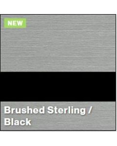 Brushed New Sterling/Black LASERMAX 1/16