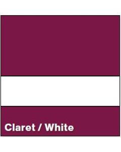 Claret/White LASERMAX 1/16IN
