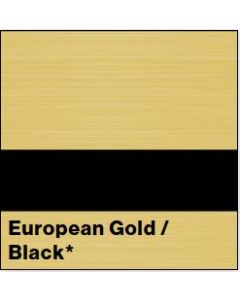 European Gold/Black LASERMAX 1/16IN