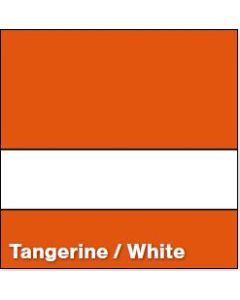 Tangerine/White LASERMAX 1/16IN