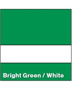 Bright Green/White VALUE MATTE 1/16IN