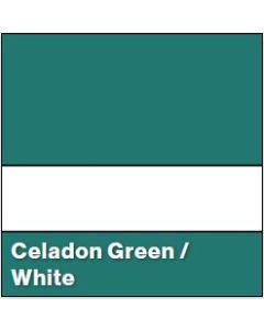 Celadon Green/White MATTE 1/16IN