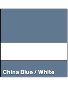 China Blue/White MATTE 1/16IN