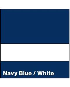 Navy/White MATTE 1/16IN