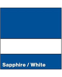 Sapphire Blue/White MATTE 1/16IN