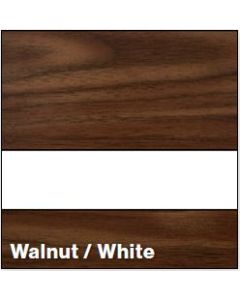 Walnut/White MATTE 1/16IN