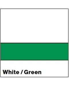 White/Green MATTE 1/16IN