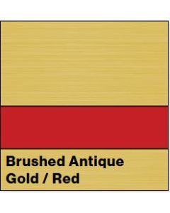 Brushed Antique Gold/Red MGP 1/16IN