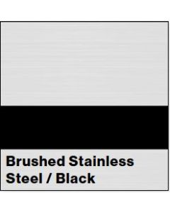 Brushed Stainless Steel/Black MGP 1/16IN