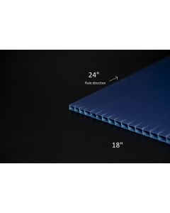 4mm 18x24IN NAVY BLUE CORRUGATED POLYPR
