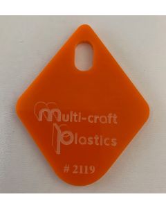 3mm 4x8FT ORANGE AC #2119 PM